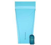 Lifeventure Coolmax® Sleeping Bag Liner for Tropical Travel - Lightweight and Breathable Sheet Sleeping Bag, Treated with Polygiene® Technology, Mummy Shape