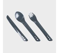 Lifeventure Ellipse Camping Cutlery Set, Grey One Size