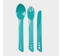 Lifeventure Ellipse Cutlery Set: Teal Colour: Teal