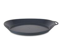 Lifeventure Ellipse Reusable Plate for Camping, Travel & Outdoor - Graphite