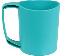 Lifeventure Ellipse Reusable 300ml Plastic Mug for Camping, BPA Free | For Travel, Picnics & Outdoor Holidays, these are tough & lightweight, DofE recommended & dishwasher safe. 300ml, Teal