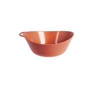 Lifeventure Ellipse Reusable Plastic Bowl for Camping, 400ml, BPA Free | DofE recommended Kit - For Travel, Picnics & Outdoor Holidays, these are microwave & dishwasher safe, Rust Orange