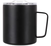 Lifeventure Insulated Mountain Mug, unisex, black 350 ml