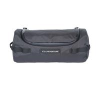 Lifeventure Barrel Wash Bag for Men & Women | Water-Resistant and Ripstop Hanging Travel Wash Bag with Mirror and Detachable Pouch (Black)