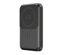Lifeventure Magnetic Wireless Power Bank, 10,000mAh MagSafe Charger For Use With Most Smart Phones | Includes Robust Steel Stand