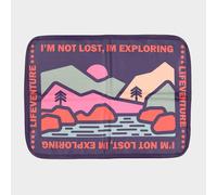 Lifeventure PEVA Folding Sit Mat - Waterproof, Insulating and Lightweight Padded Seat Pad for Hiking, Camping, Travel and Festivals, Mountain