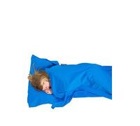 Lifeventure 100% Cotton Sleeping Bag Liner Lightweight Travel and Camping Sheet To Use Alone or To Add Warmth To Sleeping Bag with Polygiene® Odour Control - Mummy Shaped