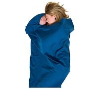 Lifeventure Polycotton Sleeping Bag Liner, Rectangular, Navy