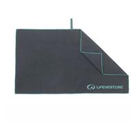 Lifeventure Recycled Soft Fibre Trek Towel: Grey: Pocket Size: Pocket,