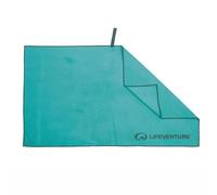 Lifeventure Recycled Soft Fibre Trek Towel: Teal: Pocket Size: Pocket,