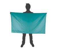 Lifeventure Recycled SoftFibre Travel Towel | Compact, Lightweight Quick-Dry Sports & Beach Towel, Sand-Free Design, Giant, Teal