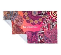 Lifeventure Recycled SoftFibre Travel Towel - Compact, Lightweight Quick-Dry Sports & Beach Towel, Sand-Free Design, Giant (Mandala),150.00 x 90.00 cms