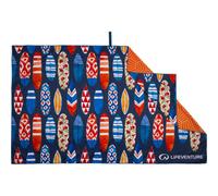 Lifeventure Recycled SoftFibre Travel Towel - Compact, Lightweight Quick-Dry Sports & Beach Towel, Sand-Free Design, Giant (Andaman)