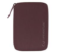 Lifeventure RFID Mini travel Wallet - Recycled: Plum Colour: Plum