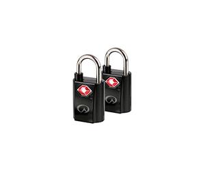 LIFEVENTURE SECURITY TSA MINI PADLOCKS TWIN PACK (40X20X15MM)