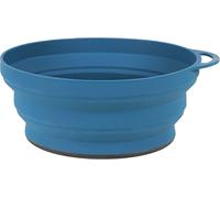 Lifeventure Silicon Ellipse Collapsible and Portable Bowl for Camping, Travel & Outdoor - Navy Blue