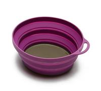 Lifeventure Silicon Ellipse Collapsible And Portable Bowl For Camping, Travel & Outdoor - Purple