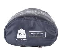 Lifeventure Silk Sleeping Bag Liner, rectangular, grey Onesize