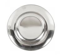 Lifeventure Stainless Steel Plate - Strong and Corrosion Resistant, Ideal for Camping or Travel