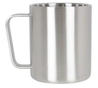 Stainless Steel Mug, Silver One Size