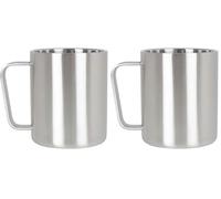 Lifeventure Stainless Steel Mug - Strong Corrosion Resistant Mug Ideal for Camping or Travel