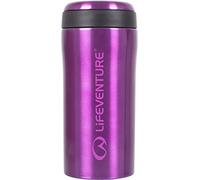 Lifeventure Thermal Mug, Leakproof & Vacuum Insulated Reusable Coffee Travel Cup, 300ml, Gloss Purple
