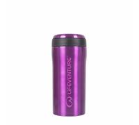 Lifeventure Thermal Mug, Leakproof & Vacuum Insulated Reusable Coffee Travel Cup, 300ml, Gloss Purple
