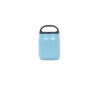 Lifeventure 74554 TiV Insulated Food Flask, with Screw-Lid and Handle, 600ml Thermal, Stainless Steel, 600 milliliters, Ice Blue