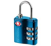Lifeventure TSA Approved Luggage Padlock 3 Digit Heavy Duty Zinc Alloy Security Padlock, Combination Padlock, Code Lock For Suitcase Luggage Gym Locker,Blue