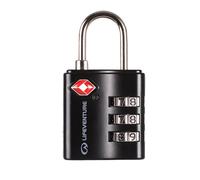 Lifeventure TSA Combination Lock : Black Colour: Black