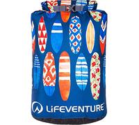 Lifeventure Waterproof Print Dry Bags 25 Litre Dry Sacks Waterproof Bags for Kayaking Rafting Boating Hiking Camping Travel Fishing Sea Swimming Paddleboarding Boat Dry Bags