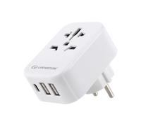 Lifeventure World To Europe USB Adapter One Size