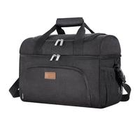 Lifewit 15L/23L/30L Cooler Bag, Double Compartment Refrigerant Bag | 24/32/48-Can Leakproof Cool Bag with Handles & Multiple Pockets, Divided Picnic Bag for Beach, Sport, Work, Travel