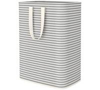 Lifewit 65L Slim Collapsible Washing Laundry Basket Hamper, Dirty Clothes Basket Laundry Bin With Extended Handles For Storage Clothes Toys In Bedroom Bathroom, Grey