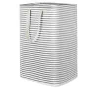 Lifewit 80L Collapsible Laundry Basket with Extended Handles, Grey