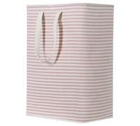 Lifewit 80L Collapsible Laundry Basket with Extended Handles, Pink | Foldable Washing Hamper, Dirty Clothes Basket, Laundry Bin for Storage, Clothes and Toys in Bedroom and Bathroom