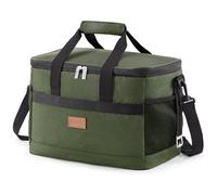 Lifewit Cooler Bag 30 Cans Collapsible and Insulated Large Lunch Bag Leakproof Soft Cooler Portable for Camping/BBQ/Family Outdoor Activities, Green