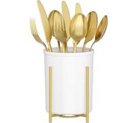 Lifewit Cutlery Holder, BPA-Free Plastic Cutlery Drainer & Drying Rack, Kitchen Organiser for Spoons, Forks, Knives,Utensil, 1 Pack