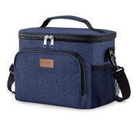 Lifewit Insulated Lunch Bag for Men, Cool Bag for Lunch Box | Reusable Thermal Food Bag with Leak-Proof Liner, Cooler Bag with Strap & Top Handle for Beach, Picnic, Camping, Work
