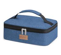 Lifewit Insulated Lunch Bag for Men Women, Thermal Lunch Box Adults, Small Cool Bag Lunch Pail, Waterproof Reusable Cooler with Soft Handle for Work Picnic, Dark Blue,4L