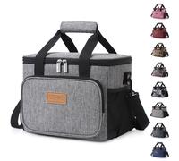 Lifewit Lunch Bag 15L 24 Can Insulated Lunch Box Soft Cooler Cooling Tote for