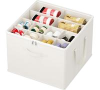 Lifewit Shoe Storage Organizer for Closet Fits 12-16 Pairs, Fabric Large Shoe Box Storage Container with Clear Cover, Foldable Bins Fit for Boots Heels SneakersSneakers, 1 Pack White