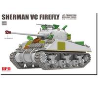 Liffield Model RFM5153 1/35 Sherman VC Firefly Late Type w/Movable Tracks Plastic Model