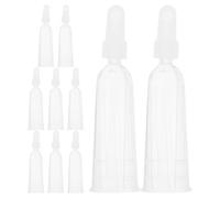 LIFKICH 10pcs Ampule Bottle Cap Plastic Curved Neck Dropper