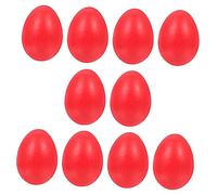 LIFKICH 10pcs Handmade Wooden Egg Models for Easter Decoration Safe and Sturdy Crafting Eggs for DIY Projects and Family Fun