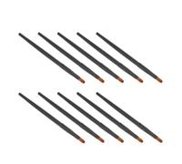 LIFKICH 10pcs Makeup Brush Eyeshadow Applicator Wood Handles for Cosmetics Application for Eye Shadow Blending