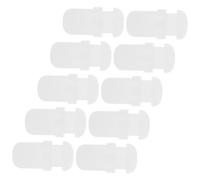 LIFKICH 10pcs Reusable Silicone Plugs for Lunch Box Parts Industrial-grade Sealing Stoppers for Insulated Food Containers Leak Thermal Retention Accessories for Bento and Snack Boxes