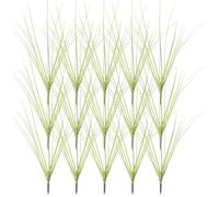 LIFKICH 15pcs Artificial Plants Faux Reed Grass Decor with Silk Cloth Material, No Watering Required, Realistic Greenery Stems for Farmhouse and Office Decoration