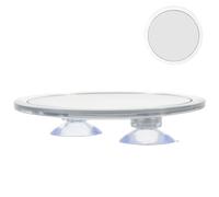 LIFKICH 15x Magnifying Mirror Suction Cup Single-sided Concave Glass Bathroom Makeup Mirror High-definition No Distortion Portable for Business Trips and Applying Face Masks