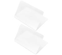 LIFKICH 2 Pcs Plastic Credit Card Holder Wallet Insert for Credit Card